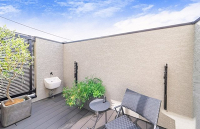 【バルコニー】 | 豊島区目白4丁目　新築戸建　A号棟 22800万円