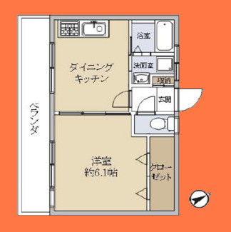 【間取り】 | 玉堤マンション