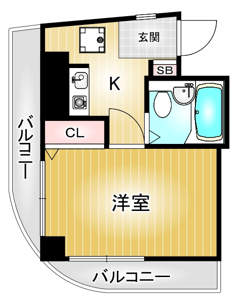 第114プロスパービル|名古屋市の賃貸ならMy賃貸の間取り|第114プロスパービル
