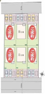 【区画図】 | ご家族様のプライベート空間が確保できる素敵な間取りです。また敷地ゆったりですので、おうち時間を楽しむのにもぴったりですね♪