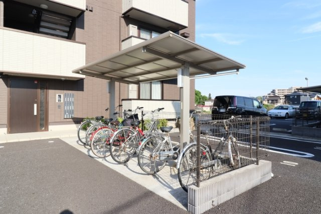 Forest　Ａのその他共用部分|駐輪場です