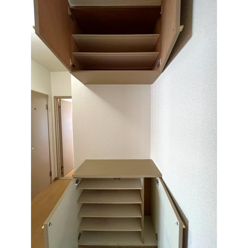 クレールソシアＡの収納|※102号室の画像です