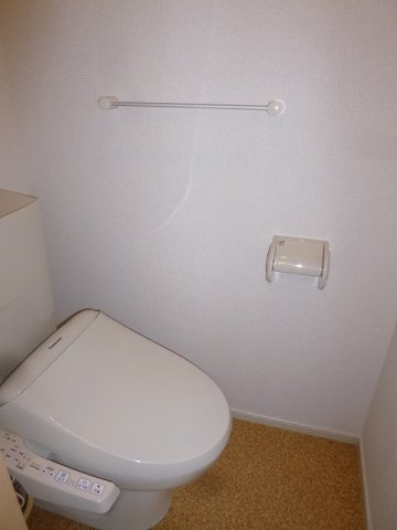 パティオスカイ　Ｄのトイレ|コンパクトで使いやすいトイレです