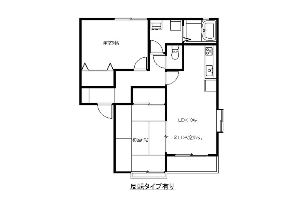 エスポワール　Ａの間取り