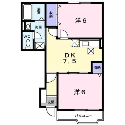 アルトイーガーＣの間取り