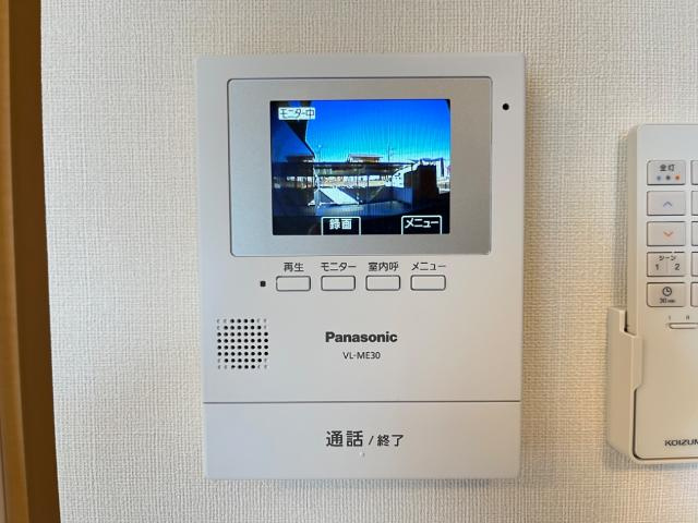 スカイハイムの内装|カメラ付インターホン