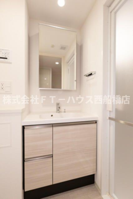 パークアクシス市川の洗面所
