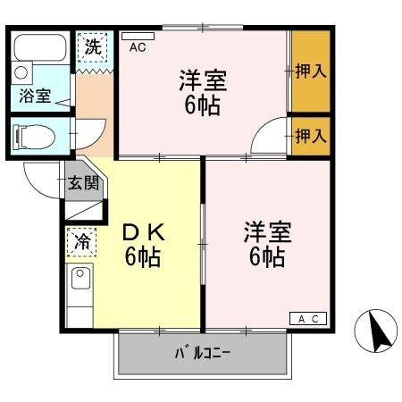 【間取り】 | ヴィレッジ生田