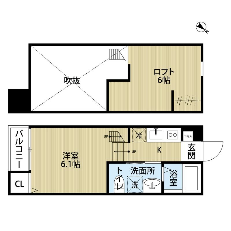 所沢市上新井２丁目のアパート