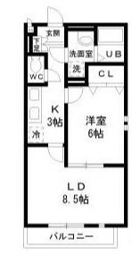 【間取り】 | Ｖｉｌｌａｇｅ　Ｇｌｏｂｏ | 間取りです。