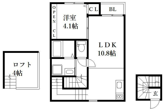 【間取り】 | APT03