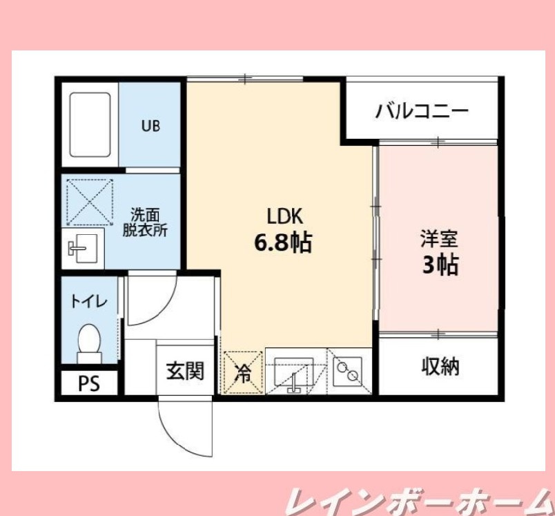 特典：仲介手数料が無料です!!の間取り