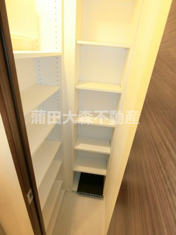 スパシエ蒲田グランドタワーの設備|玄関収納　シューズインクローゼット