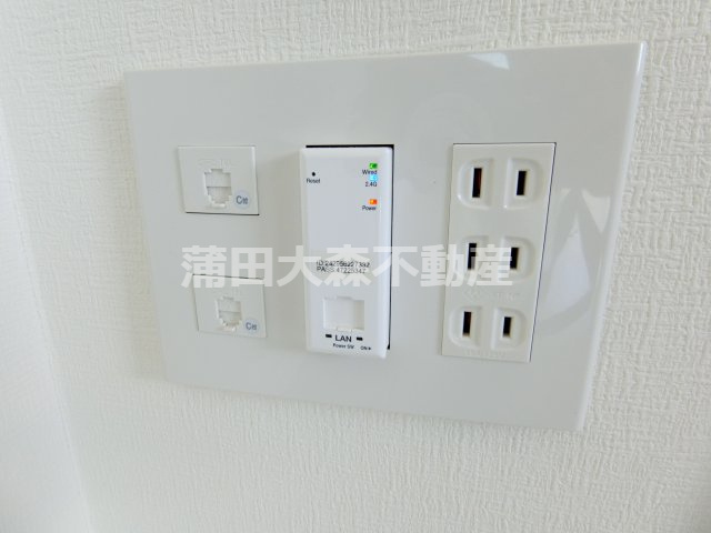 スパシエ蒲田グランドタワーの設備|マルチコンセント