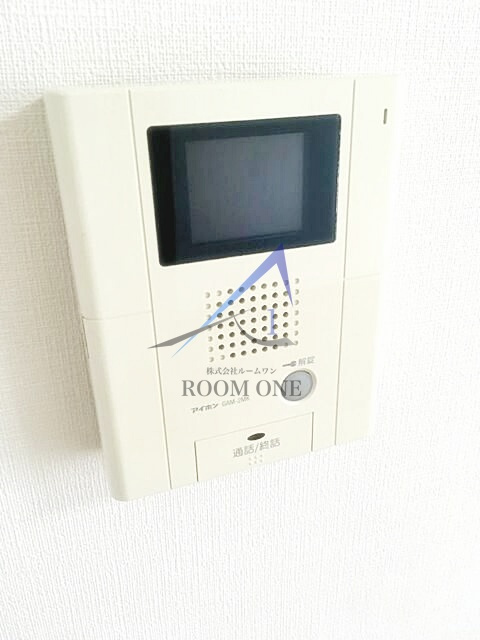 エスタシオン和田のセキュリティ|モニター付きインターホンです。
