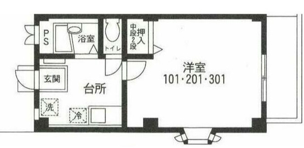 アーバンクレールの間取り