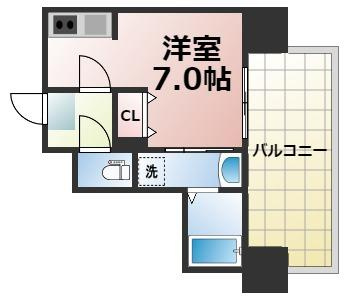 【間取り】 | ドゥーエ森ノ宮　仲介手数料無料