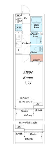 リブリ・行徳の間取り
