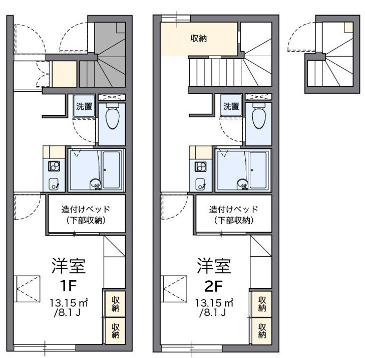 レオパレス英俊の間取り