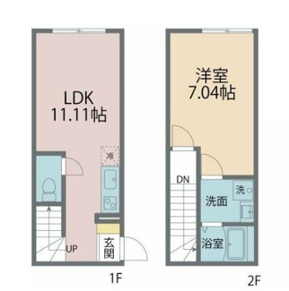 【間取り】 | ブランシェ | 間取りです。
