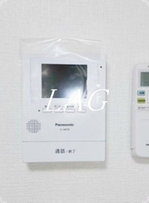 【セキュリティ】 | ブランシェ | モニター付きインターホンになります。