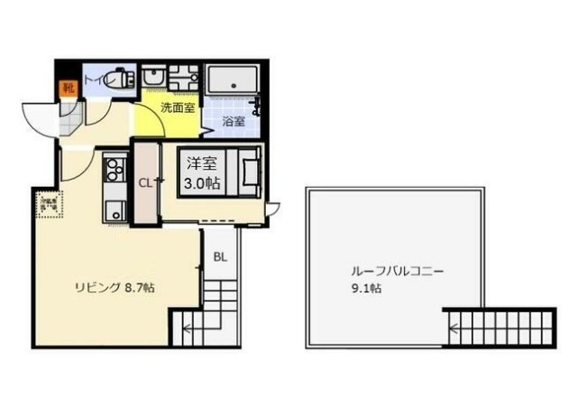 川口市榛松１丁目のアパート