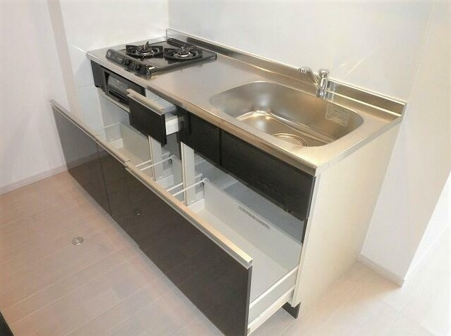 川口市榛松１丁目のアパートのキッチン|※別部屋参考写真