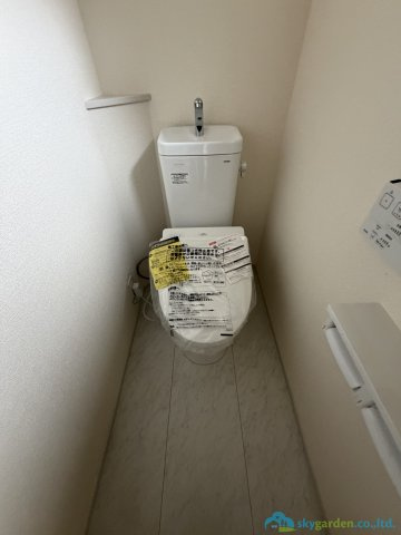 平塚市公所　新築戸建　全2棟1号棟のトイレ
