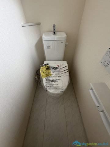 平塚市公所　新築戸建　全2棟1号棟のトイレ