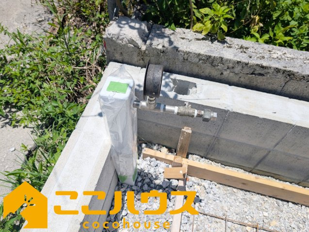 沖縄市知花1丁目273番　新築戸建て　全5棟　E号棟の設備|立水栓
