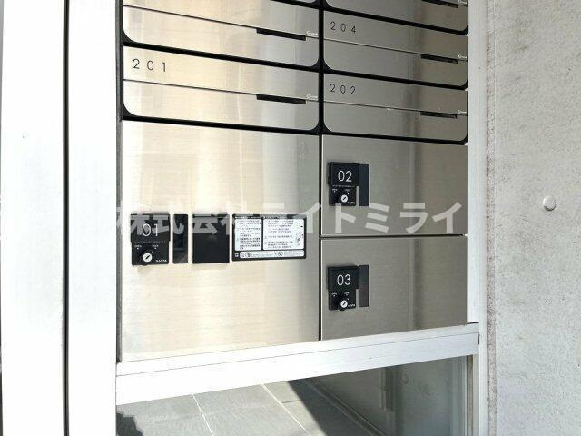新宿区早稲田鶴巻町の賃貸マンションのその他共用部分|宅配BOX 