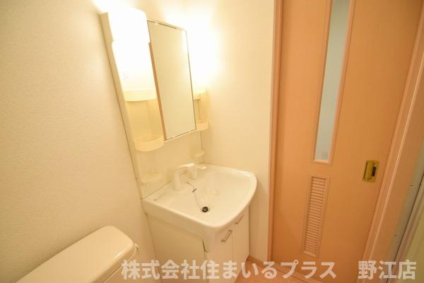 ピアメゾンの洗面所