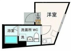 【間取り】 | Ｐｒｉｍｅ蒲田 | 間取りです。