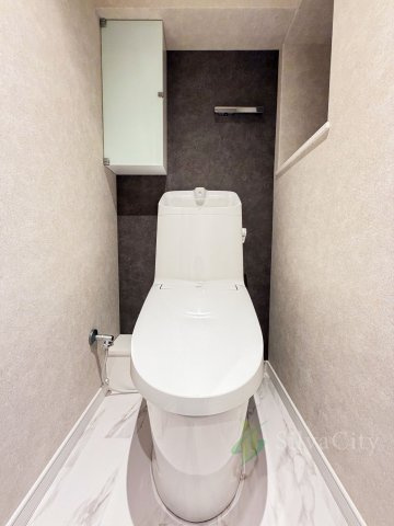 大森サンハイツのトイレ|トイレ温水便座機能付