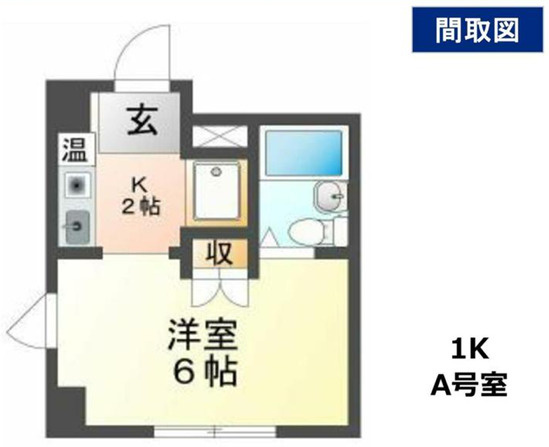 ブレースデント杁中の間取り