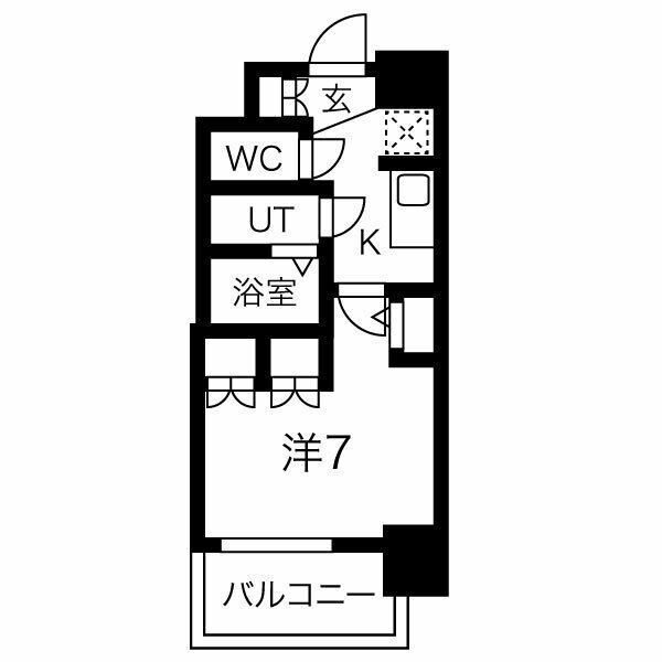アルティザ淡路駅東の間取り