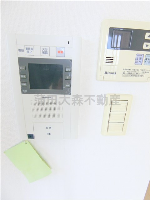 ウィスティリア大森山王の設備|モニター付インターホン