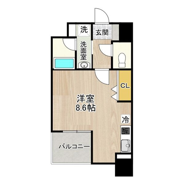 CITY SPIRE 名古屋大須の間取り