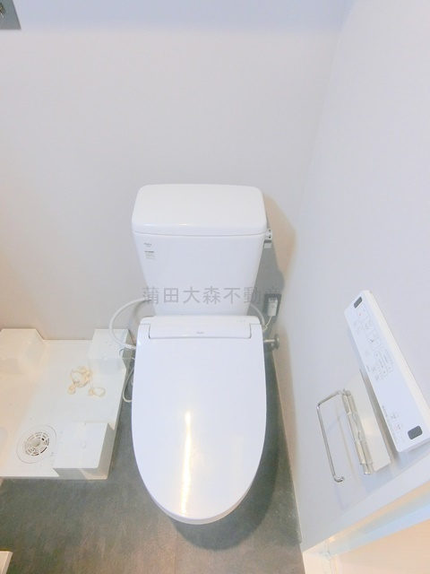 アピチェ田園調布のトイレ|温水洗浄便座付きのトイレ　