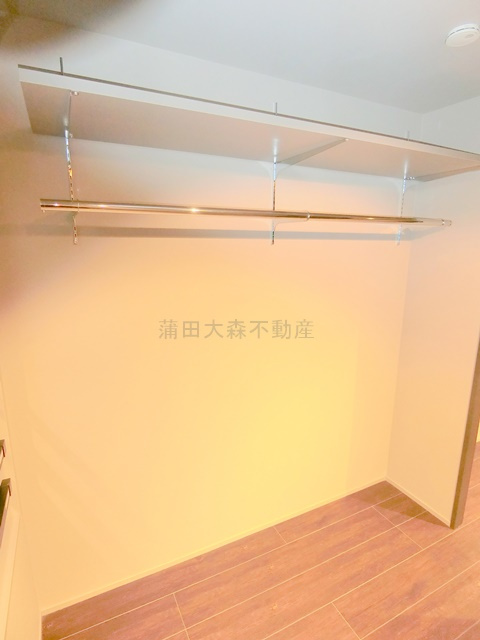 アピチェ田園調布の収納|洋室収納　オープンクローゼット