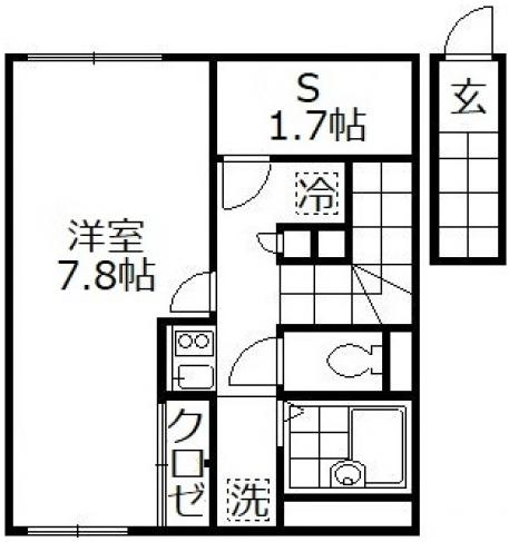 ラトゥール桜丘の間取り