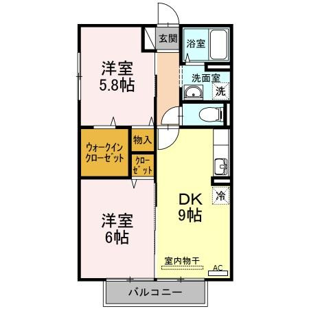 ラ･ペジブルの間取り