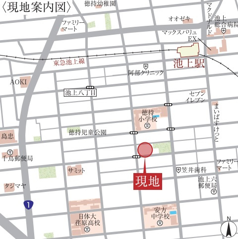 スタイリオ池上WeLL@仲介手数料無料の地図