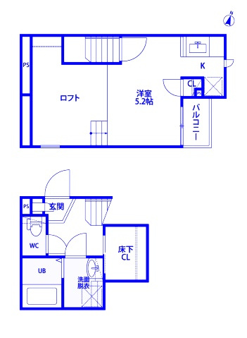 CB春日部ノヴァの間取り