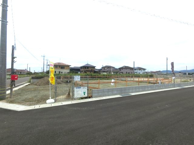小城市三日月町三ヶ島　第1の前面道路含む現地写真