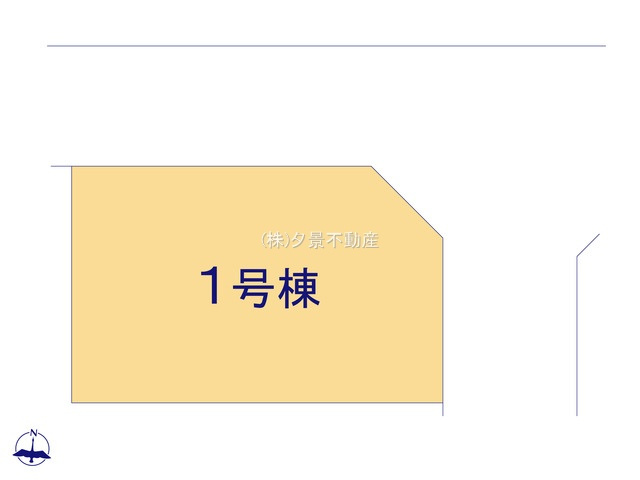 《仲介手数料無料》中央区八王子３丁目11-11新築一戸建てフィットエーの区画図
