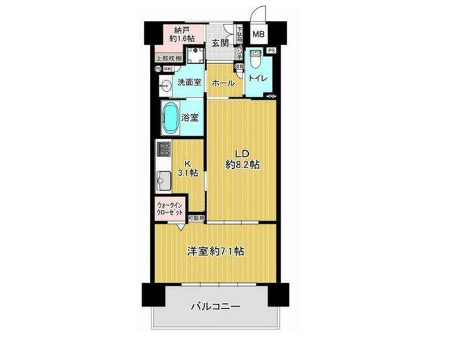 【間取り】 | ウィズフィール京都山科