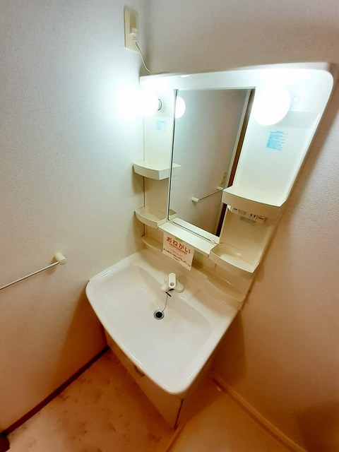 松岡ハイツ　Ａの洗面所|洗面所