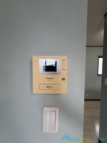 平塚市西真土　中古戸建の防犯設備