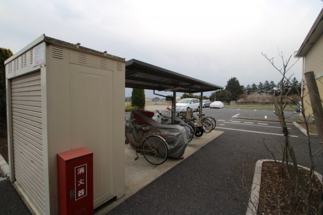 クレエ Ｂ棟のその他共用部分|駐輪場
※別号室参考写真です ※現況優先